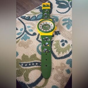Brand new John Deere Green & Yellow Tractor Kids Watch